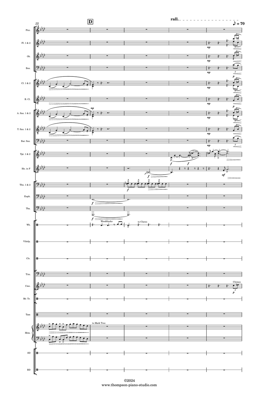 Spellcaster Concert Band scores gallery preview page 6