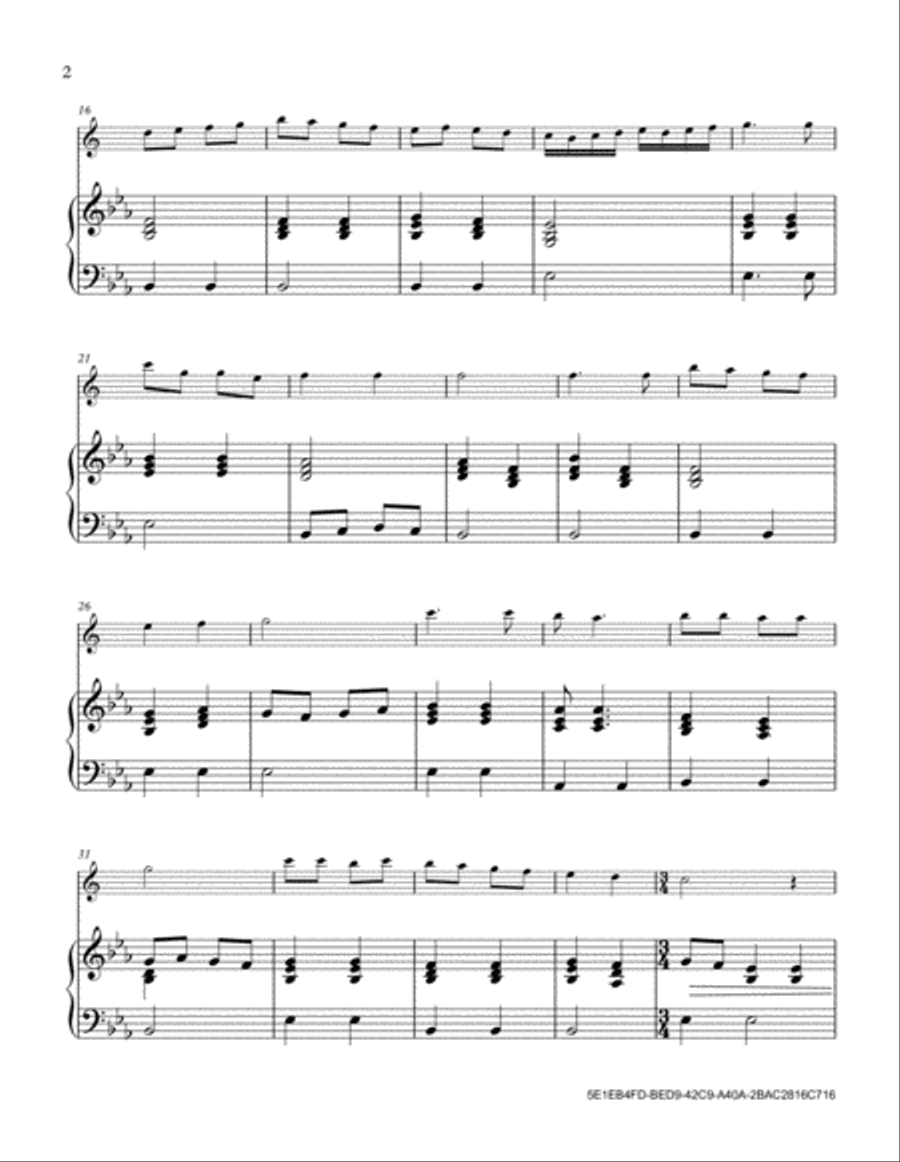 Count Your Many Blessings Alto Saxophone scores gallery preview page 2