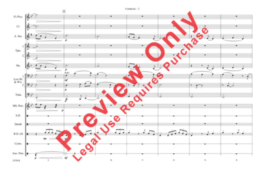 Open Arms Marching Band scores gallery preview page 3