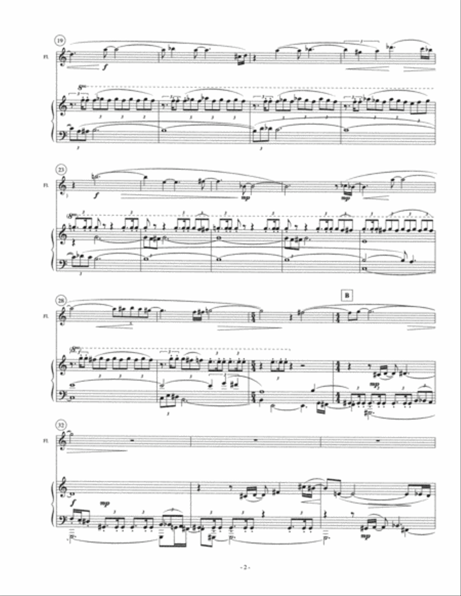 [Dillon] Orpheus in the Afterworld (Piano Reduction) Flute Solo scores gallery preview page 6