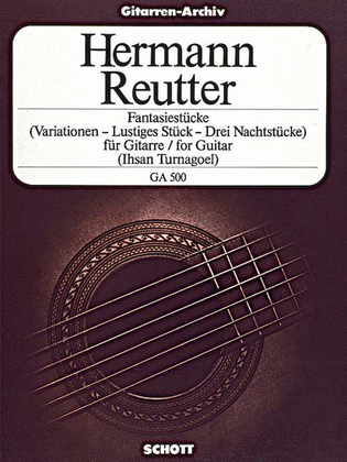 Book cover for Fantasiestucke From Op. 28 Guitar