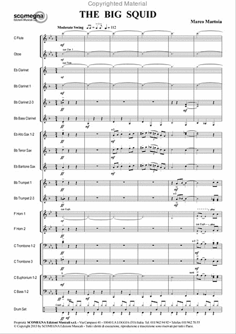 The Big Squid Concert Band scores gallery preview page 3