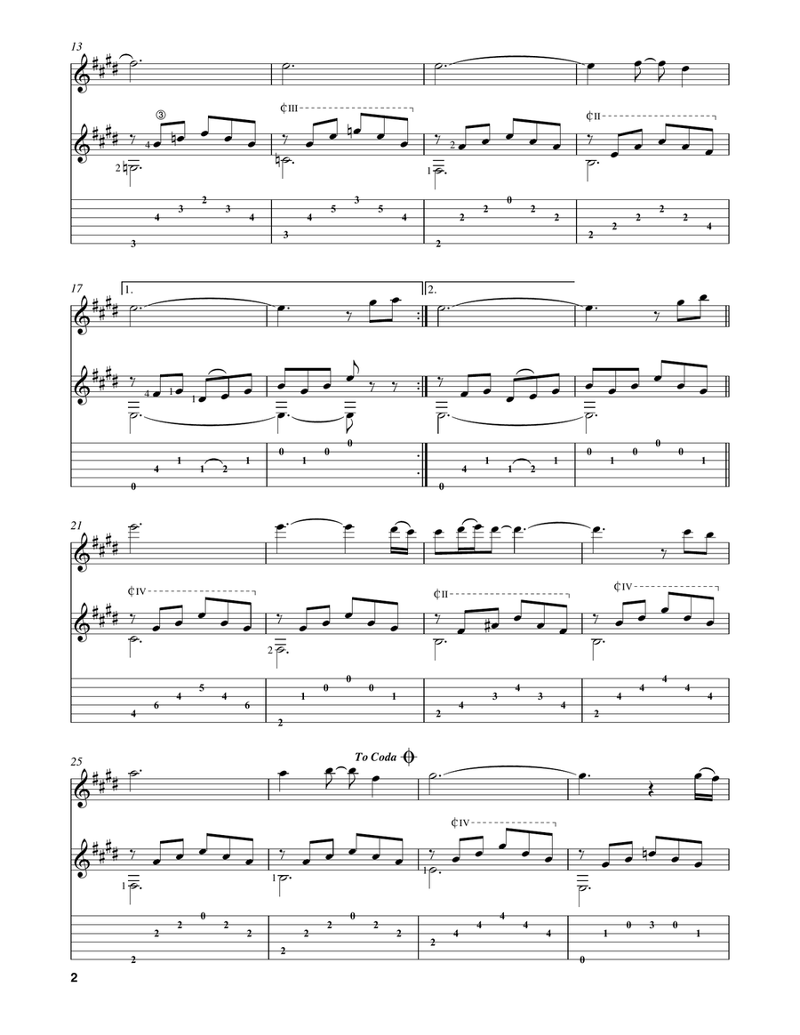 Cavatina Flute scores gallery preview page 2