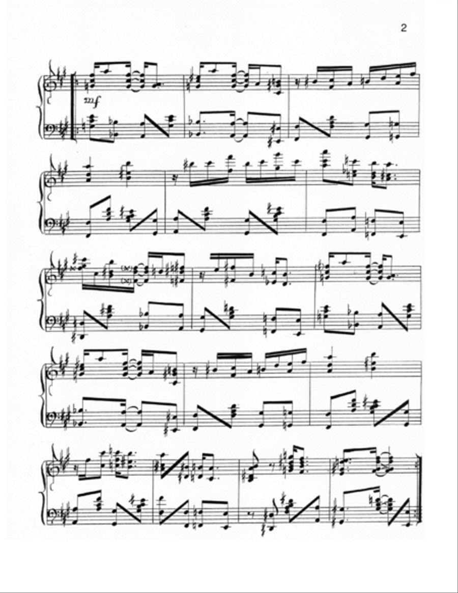 Old Streets Piano Solo scores gallery preview page 2