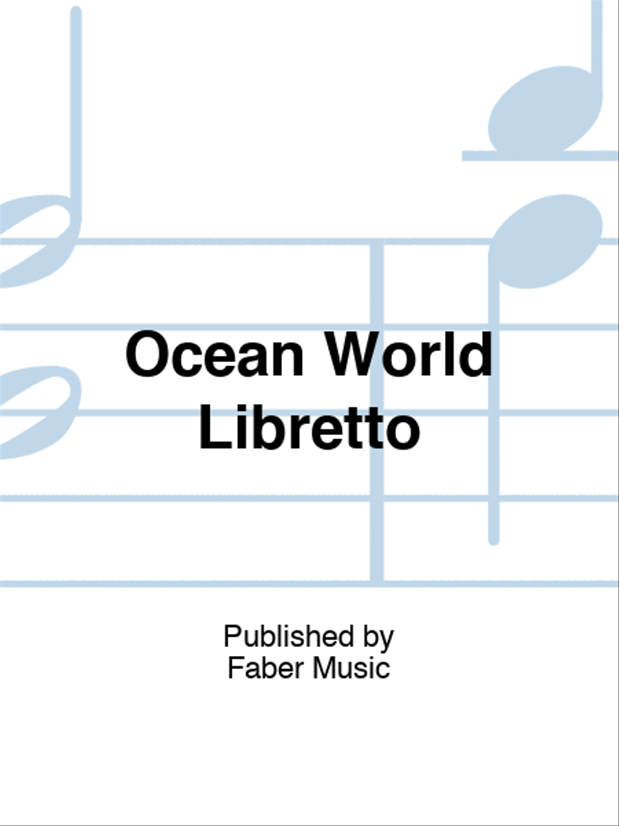 Ocean World Word Book (Libretto) Voice scores gallery preview page 1