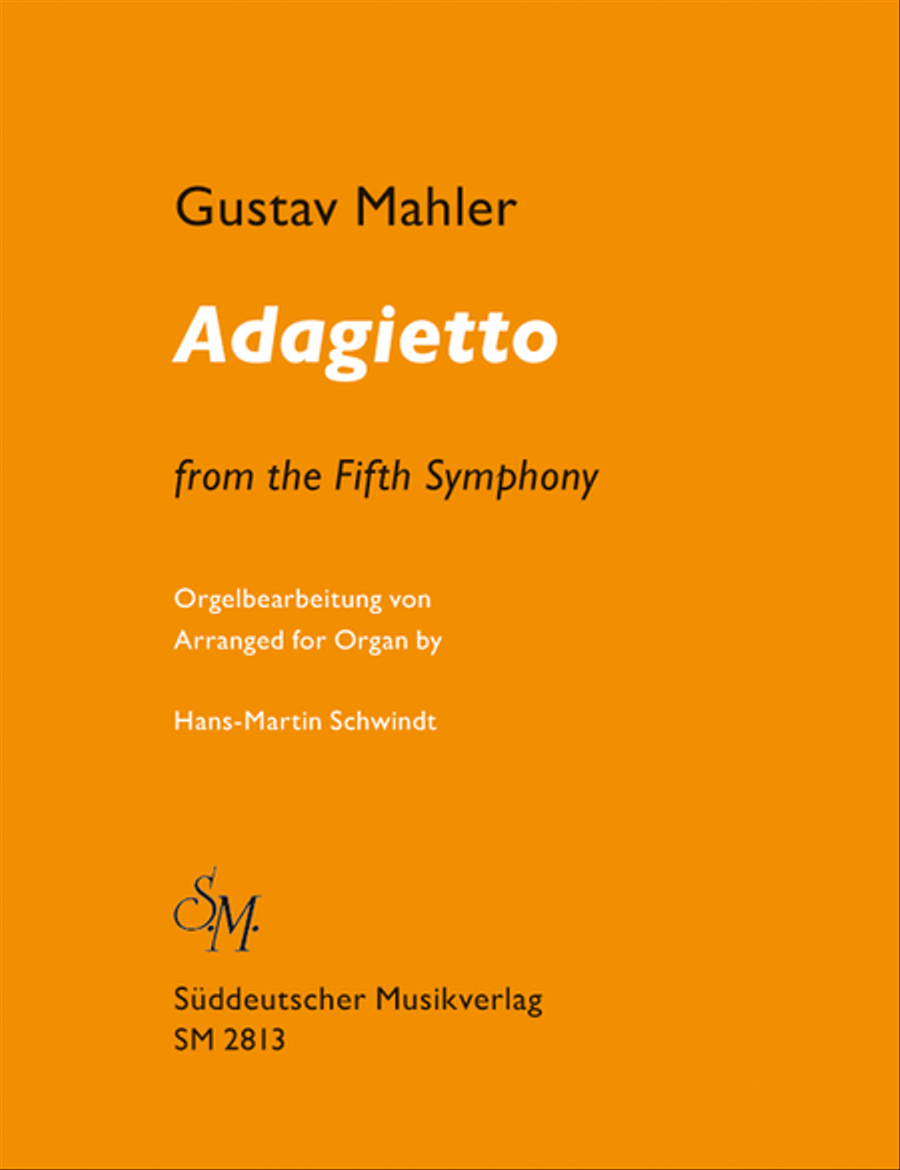 Book cover for Adagietto