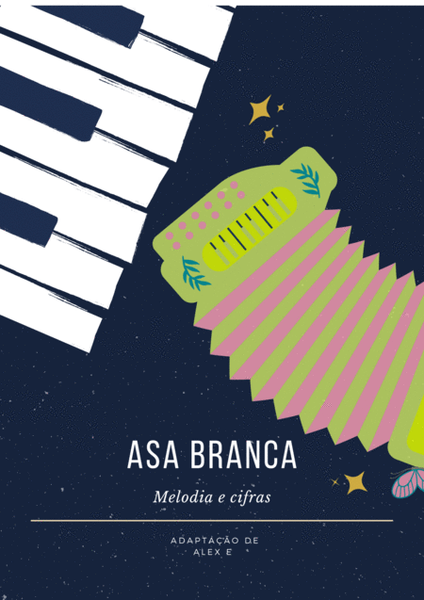 Asa Branca - Piano 4 hands image number null