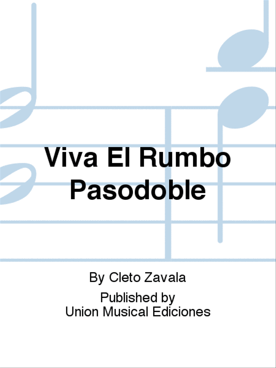 Viva El Rumbo Pasodoble Viva El Rumbo Pasodoble Accordion scores gallery preview page 1
