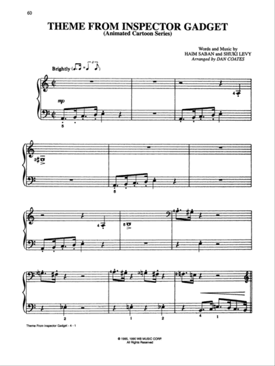 Something More for the Boys Easy Piano scores gallery preview page 4
