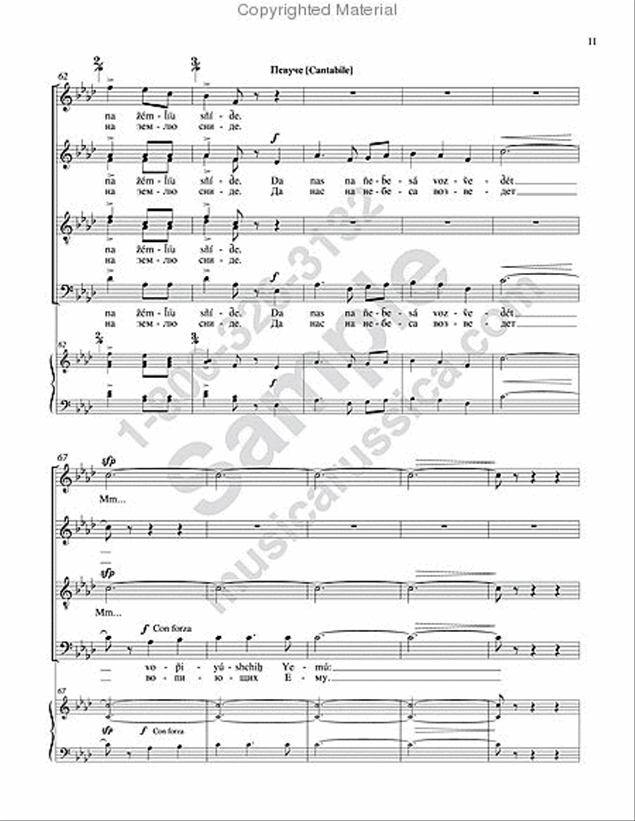 A Wondrous Birth A Wondrous Birth 4-Part scores gallery preview page 10