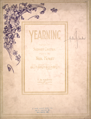 Book cover for Yearning