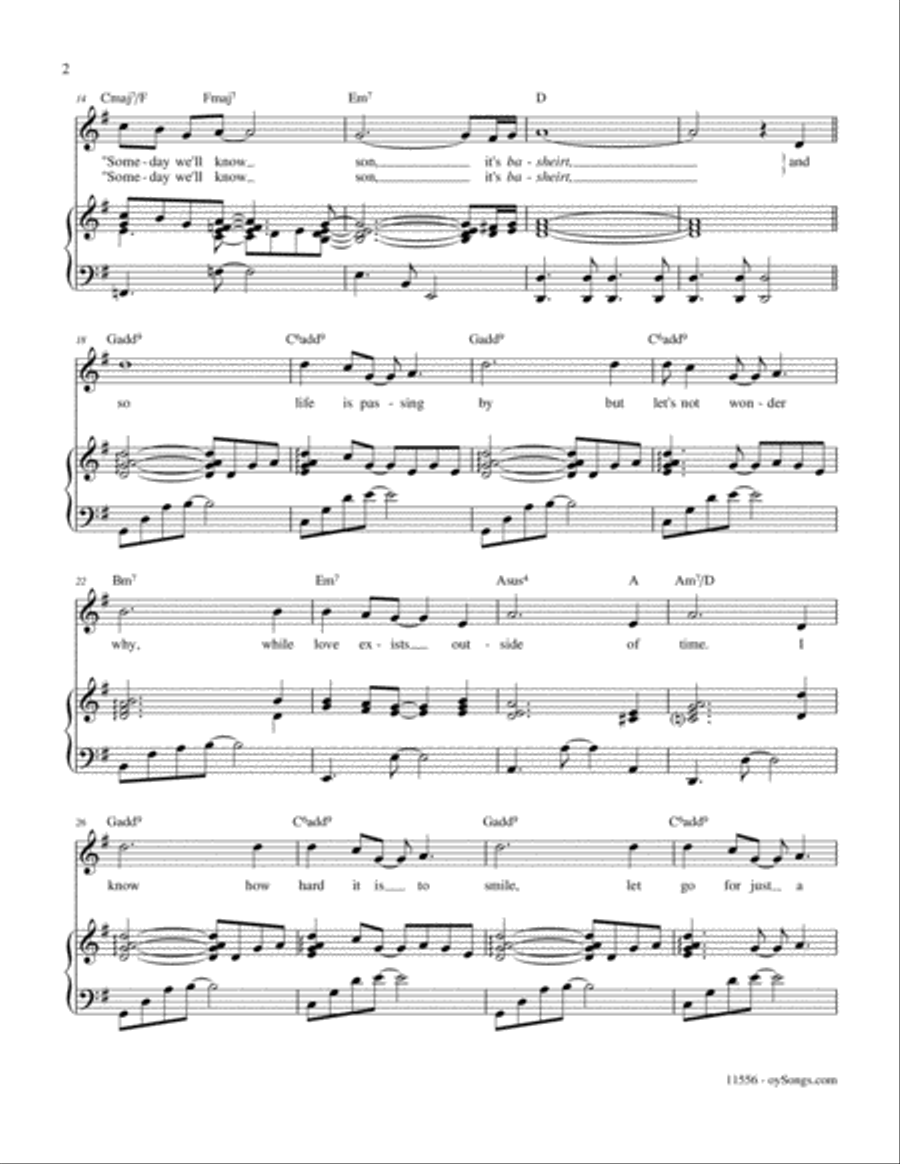 Basheirt Basheirt Piano, Vocal, Guitar scores gallery preview page 2