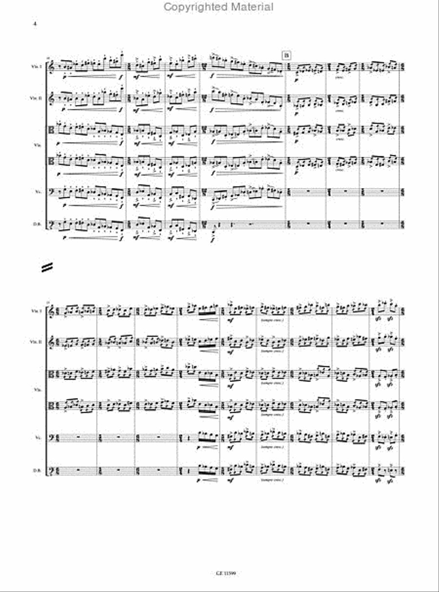 Emperor Akbar - Partitur String Orchestra scores gallery preview page 5