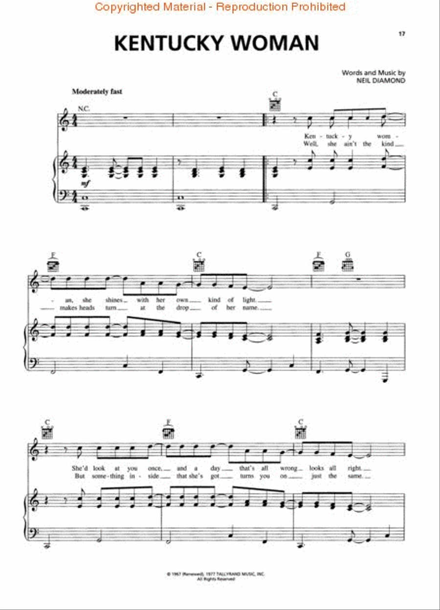 The Essential Neil Diamond Piano, Vocal, Guitar scores gallery preview page 3