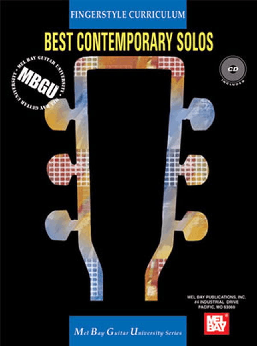 MBGU Fingerstyle Curriculum: Best Contemporary Solos Fingerpicking Guitar scores gallery preview page 1