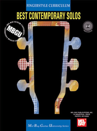 Book cover for MBGU Fingerstyle Curriculum: Best Contemporary Solos