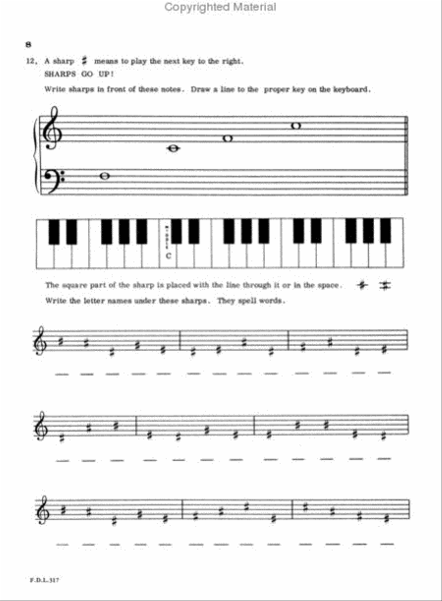 Piano Theory Piano Method scores gallery preview page 3