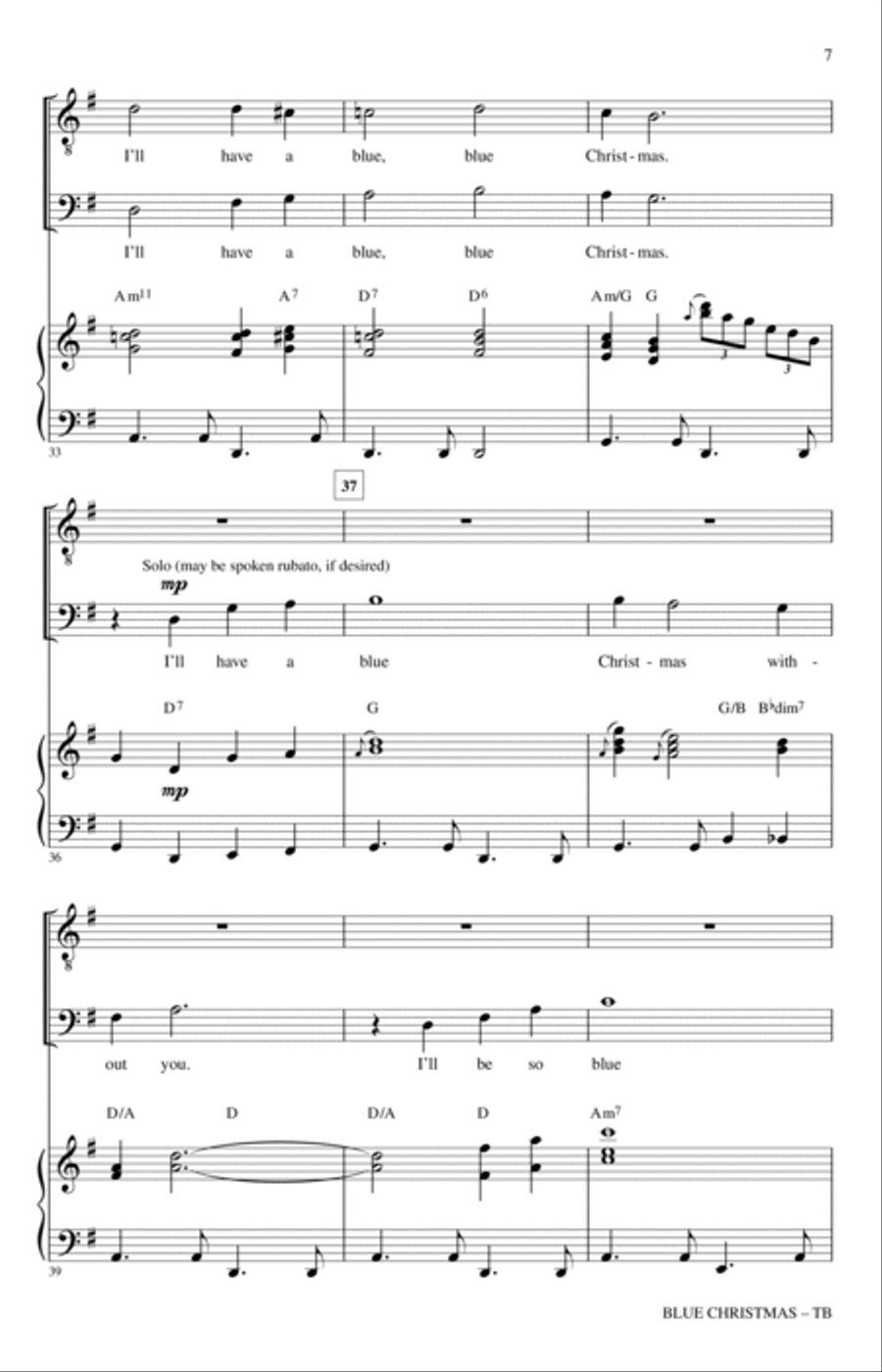 Blue Christmas TB scores gallery preview page 5