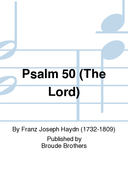 Psalm 50 (The Lord). CR 14
