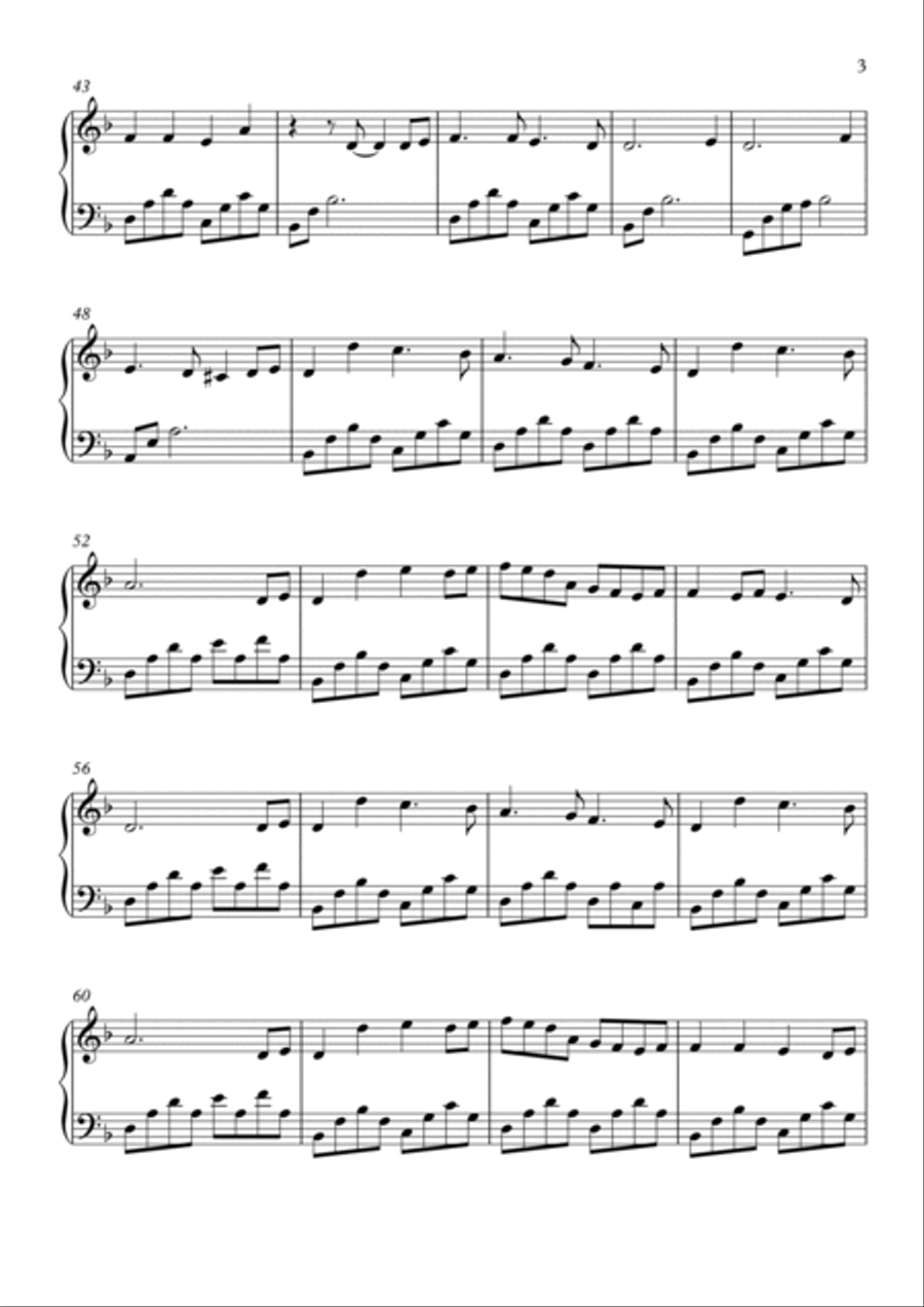 The Secret of Ludovico Einaudi Piano Solo scores gallery preview page 3