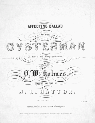 Affecting Ballad of Oysterman