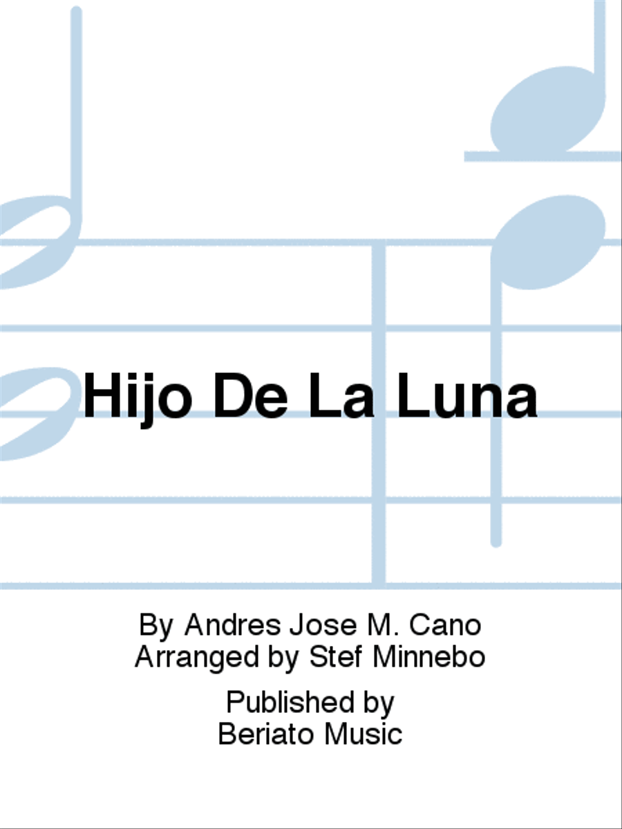 Hijo De La Luna Concert Band scores gallery preview page 1