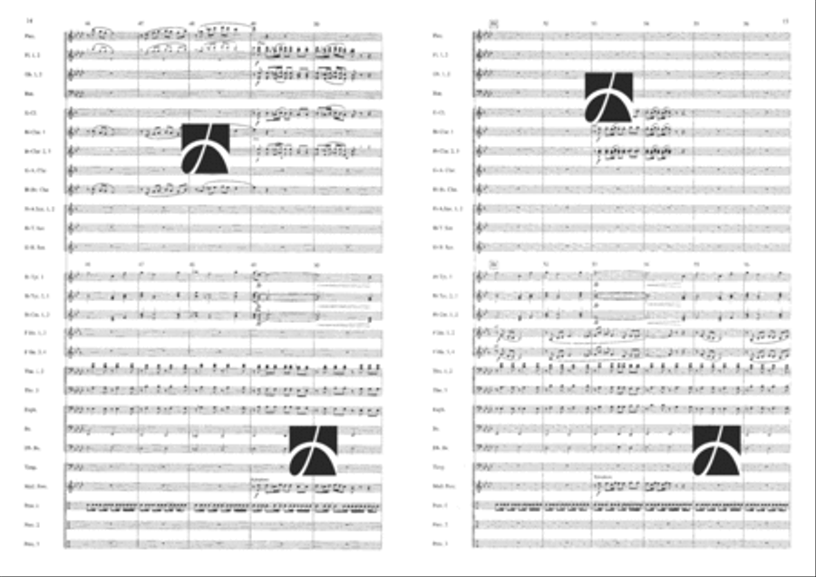 Majestic Fountain Majestic Fountain Concert Band scores gallery preview page 6