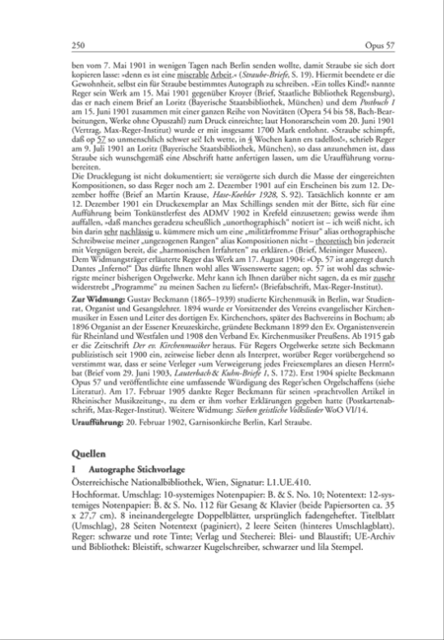 Chronological Thematic Catalog of the Works of Max Reger and Their Sources School and Community scores gallery preview page 5