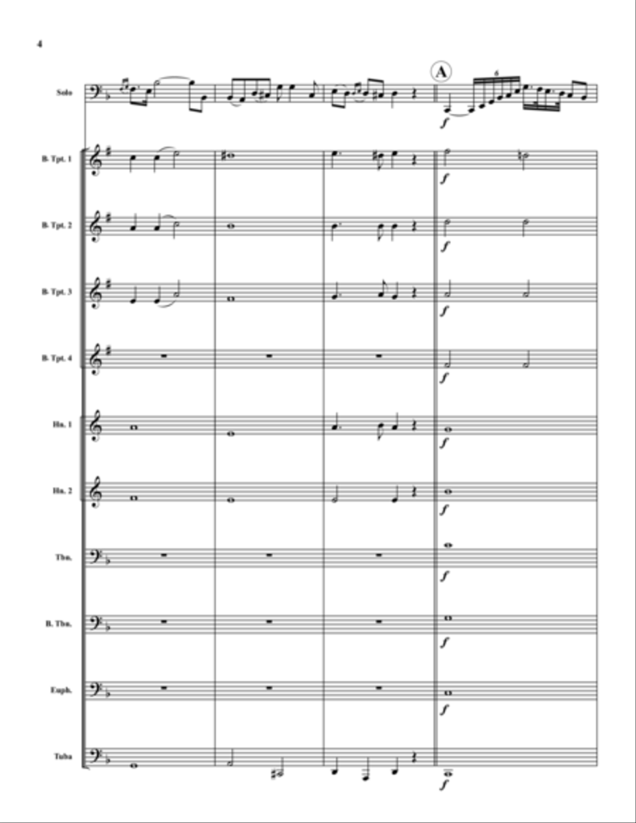 Czardas Czardas Brass Ensemble scores gallery preview page 4