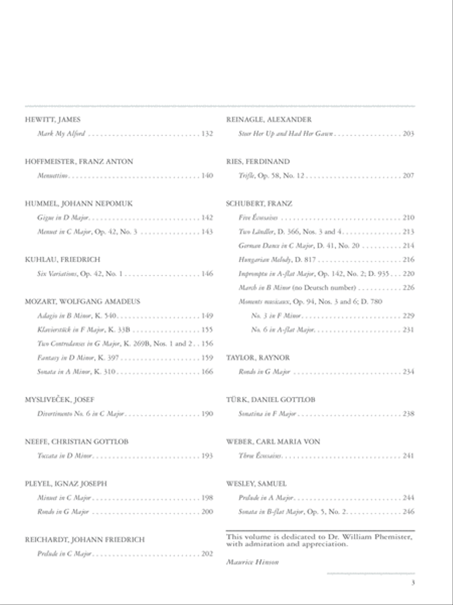 Anthology of Classical Piano Music Piano Solo scores gallery preview page 9