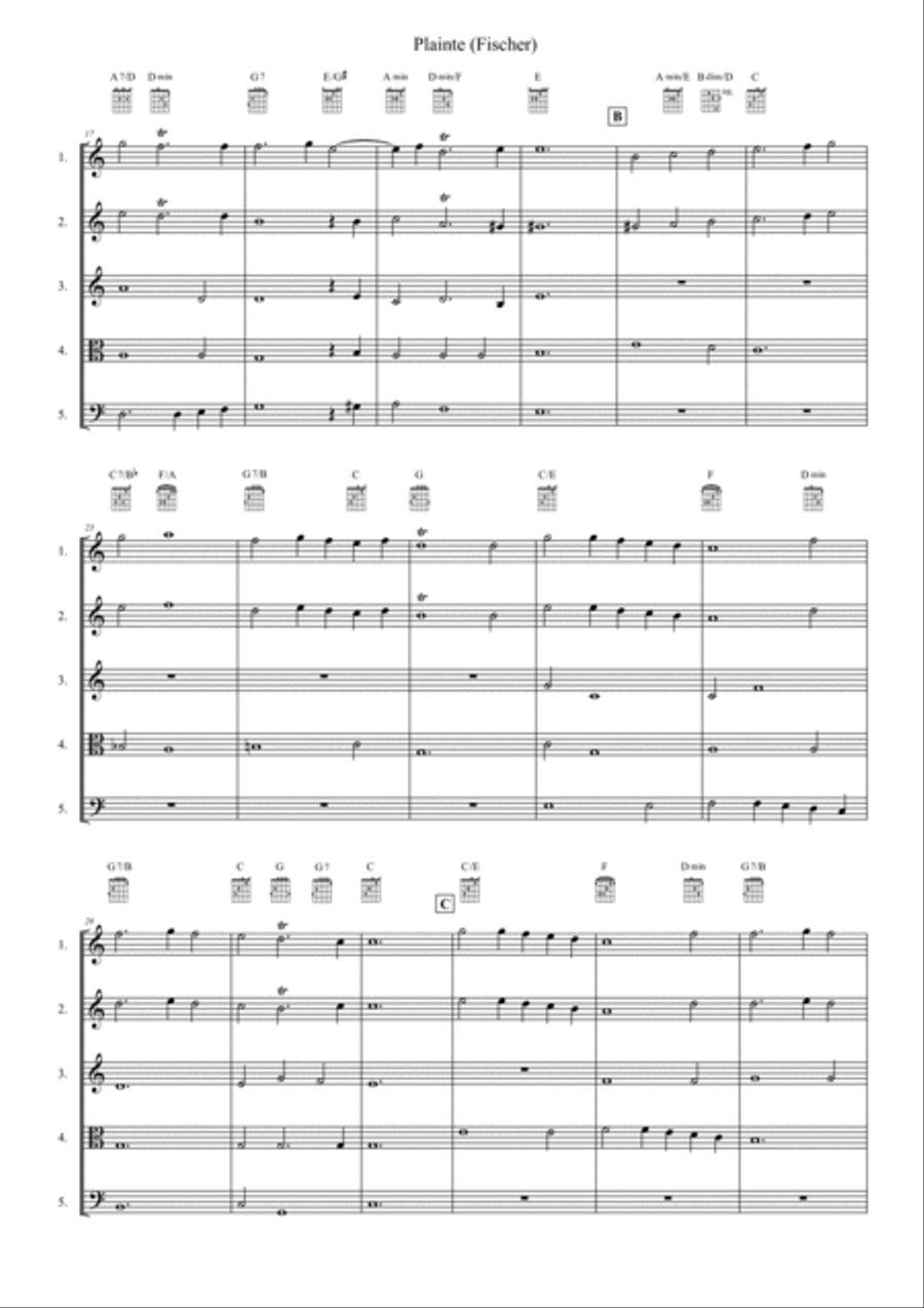 Plainte School and Community scores gallery preview page 2