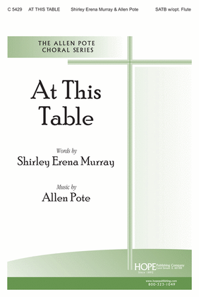 Book cover for At This Table