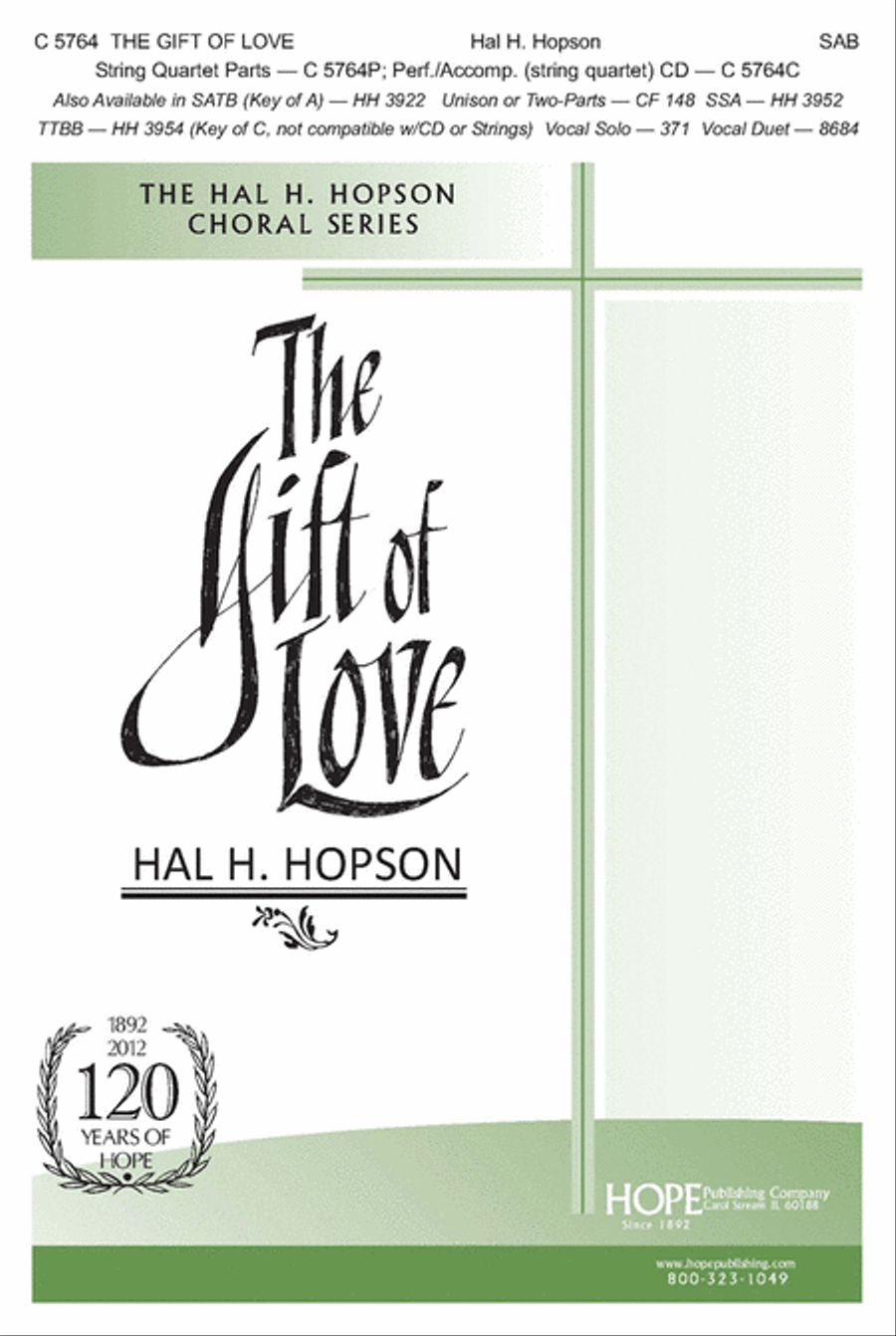 The Gift of Love 3-Part scores gallery preview page 1