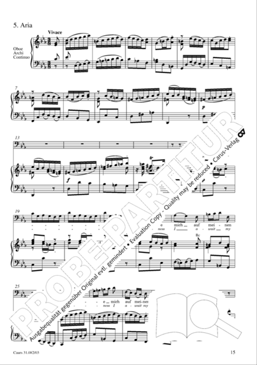 I have enough (Ich habe genung) Mezzo-Soprano Voice scores gallery preview page 18