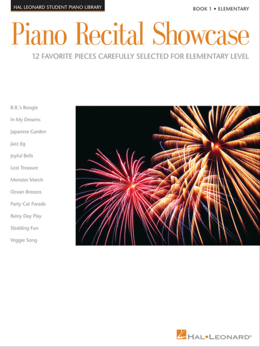 Piano Recital Showcase – Book 1 Piano Method scores gallery preview page 1