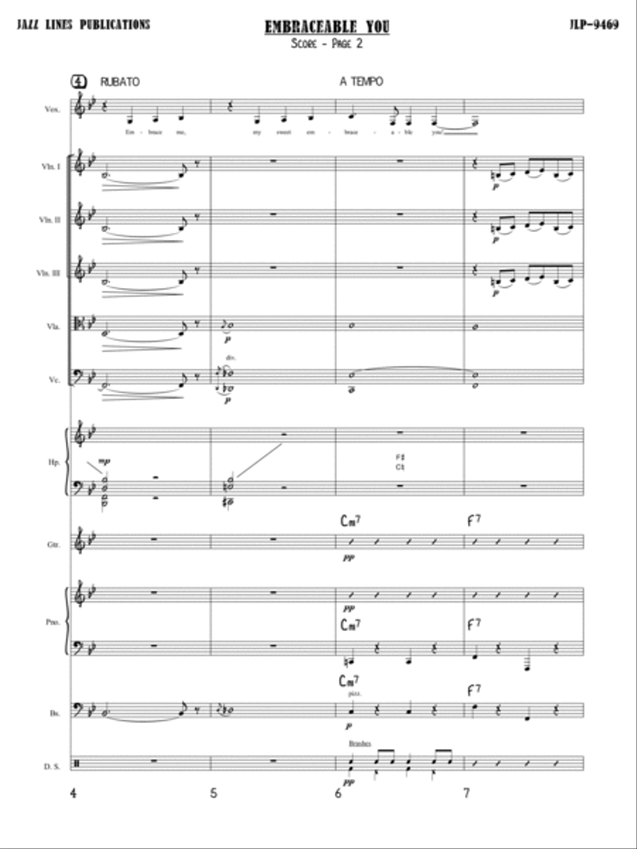 Embraceable You Orchestra scores gallery preview page 5