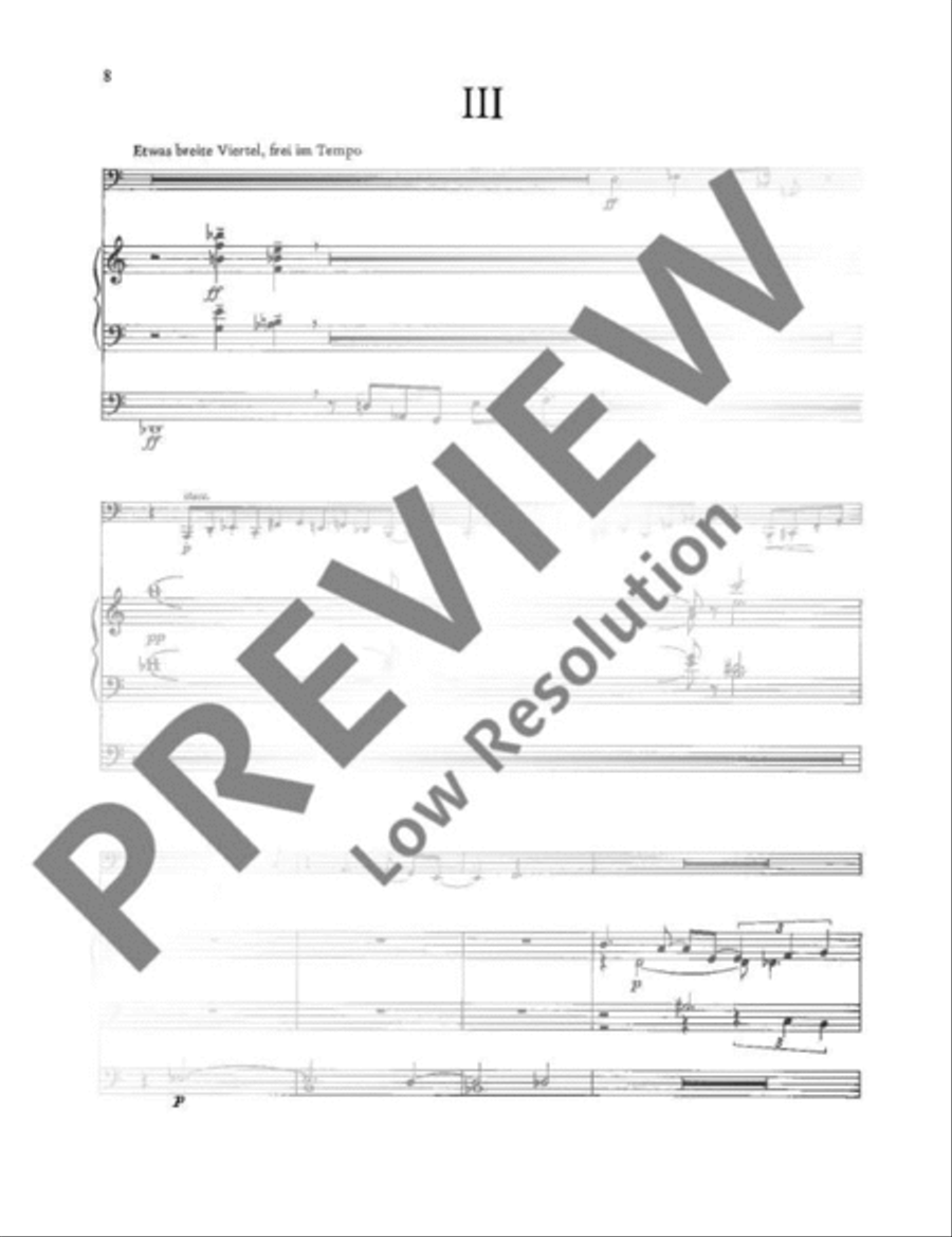 Three pieces Tuba scores gallery preview page 9