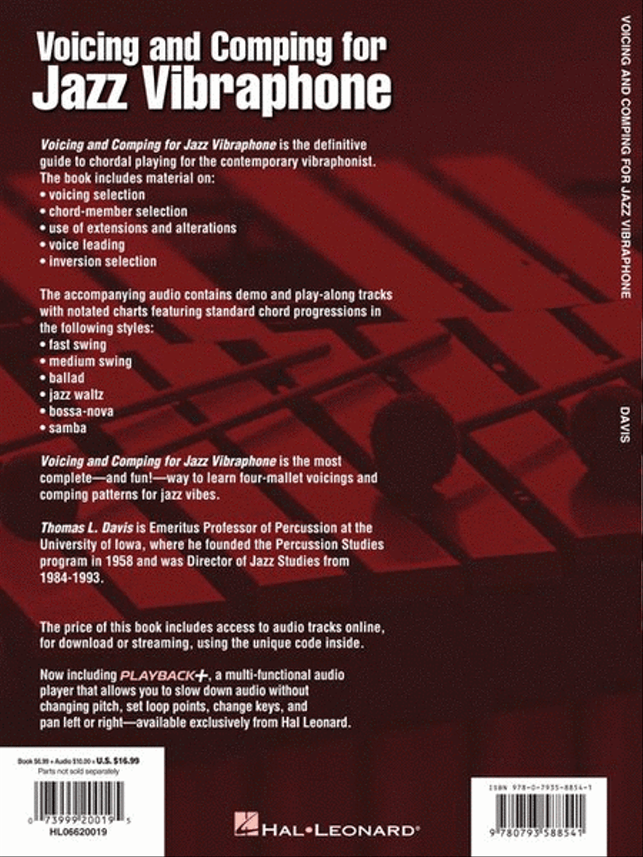 Voicing and Comping for Jazz Vibraphone Percussion scores gallery preview page 7