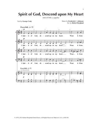Spirit of God (Descend Upon My Heart)