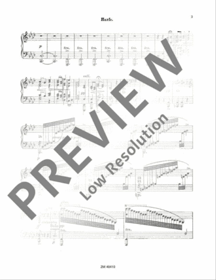 Vineta Harp scores gallery preview page 4