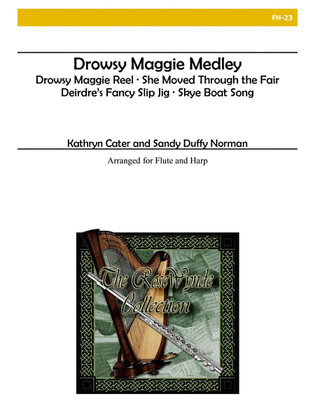 Drowsy Maggie Medley for Flute and Harp