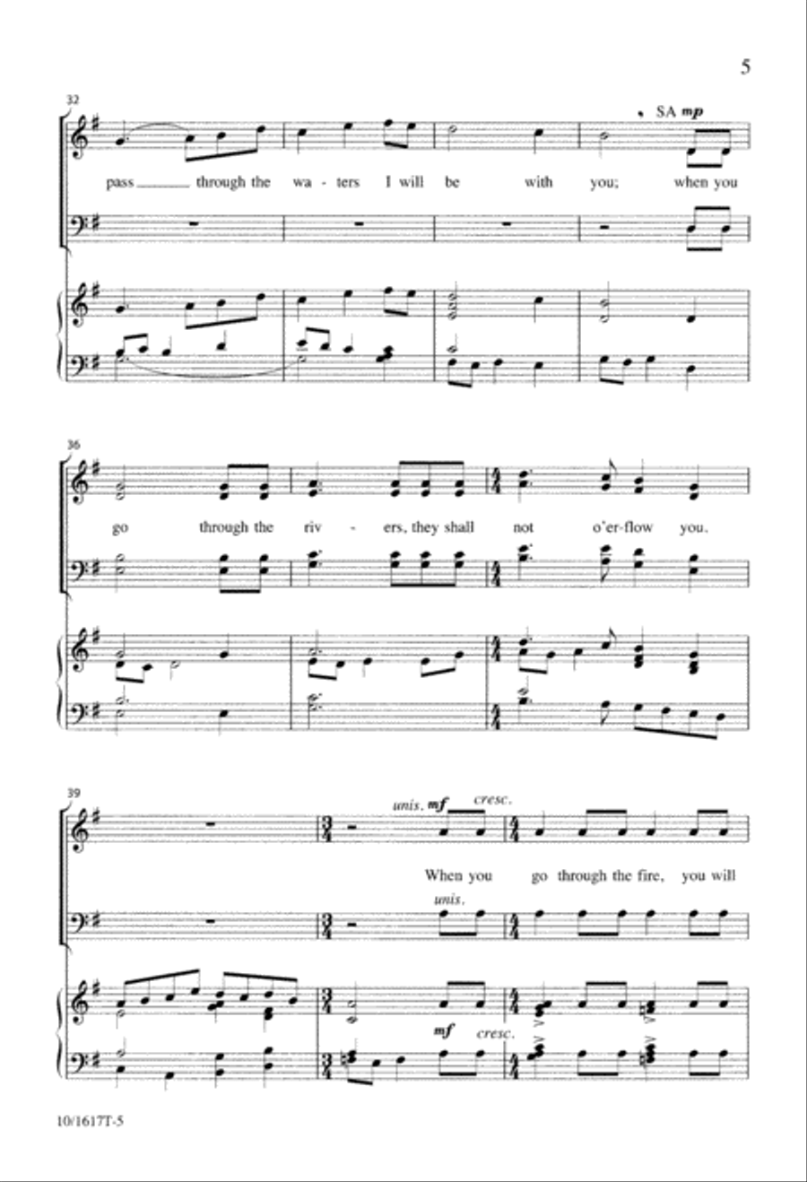I Have Called You by Your Name 4-Part scores gallery preview page 5