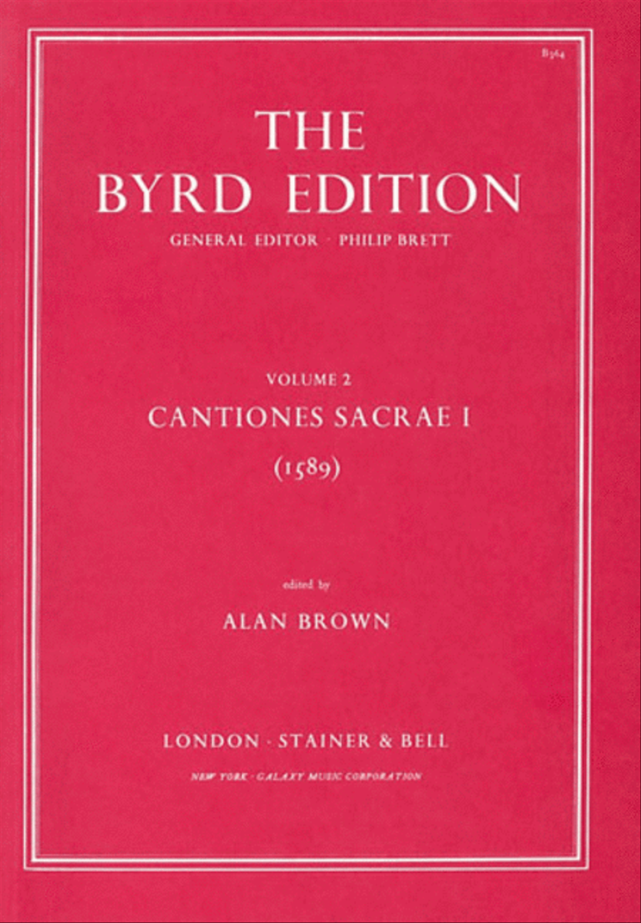 Cantiones Sacrae I (1589) Choir scores gallery preview page 1