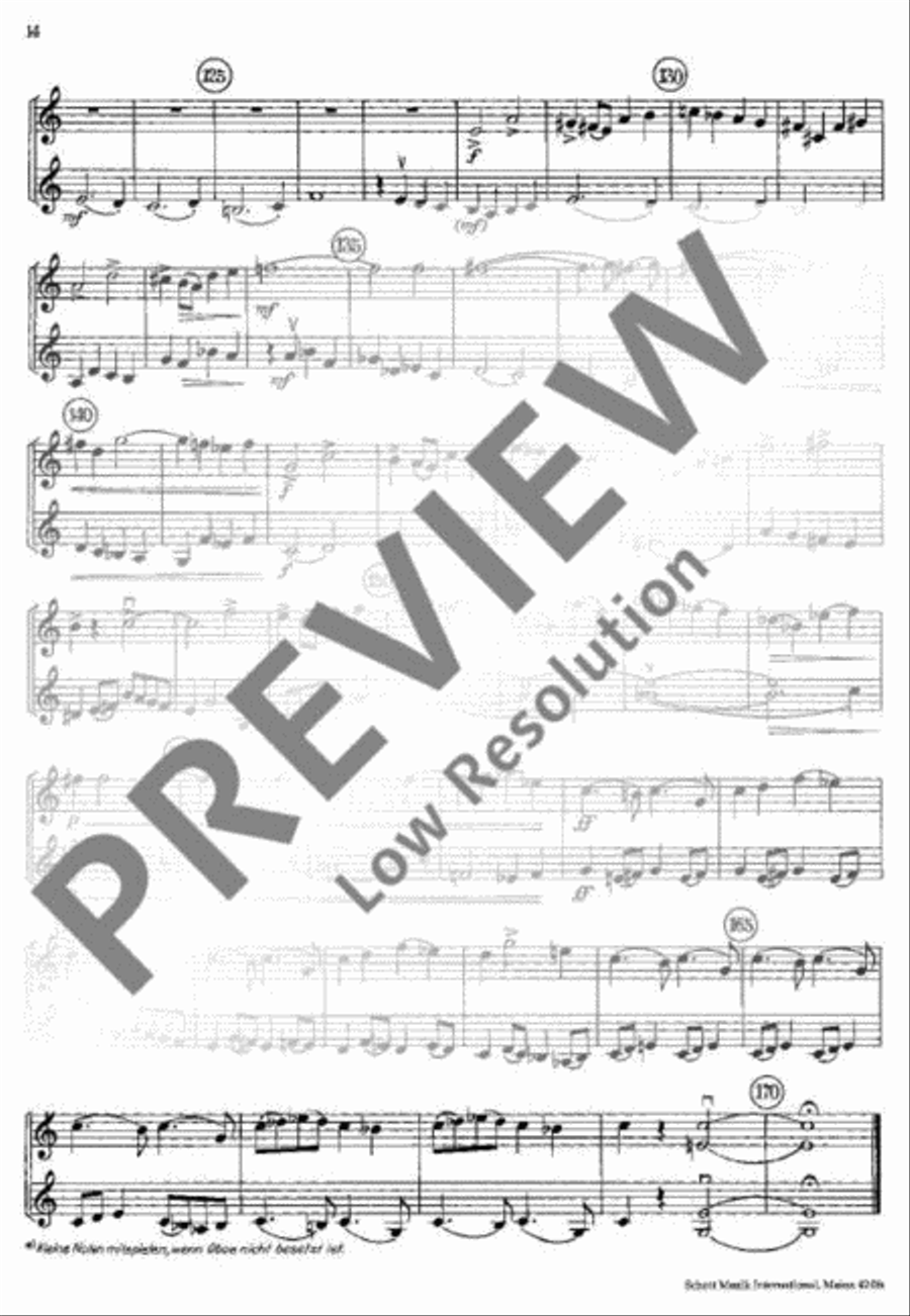 Plöner Musiktag Violin scores gallery preview page 15