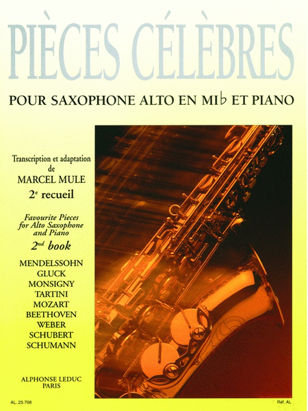 Pieces Celebres Vol.2 (saxophone-alto & Piano)