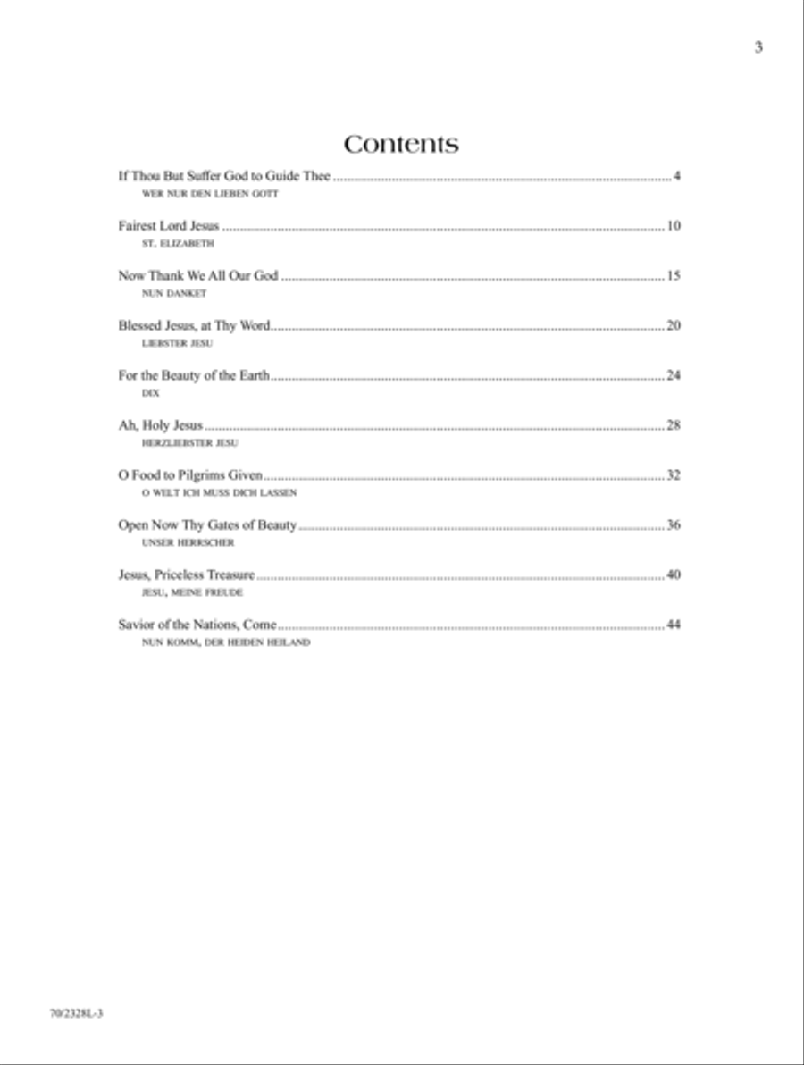 Blessed Jesus, At Thy Word Piano Solo scores gallery preview page 3