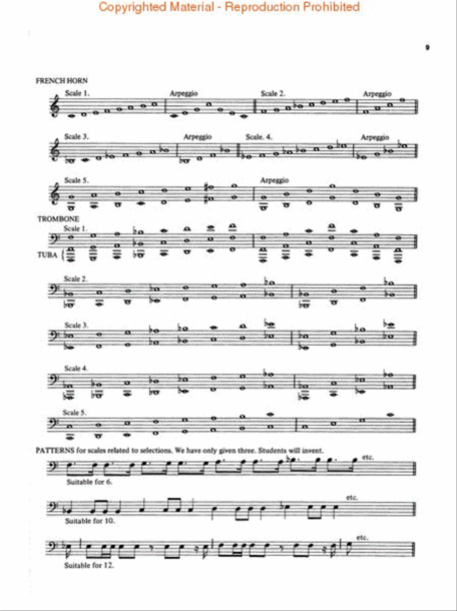 The Canadian Brass Book of Easy Quintets Brass Quintet scores gallery preview page 3