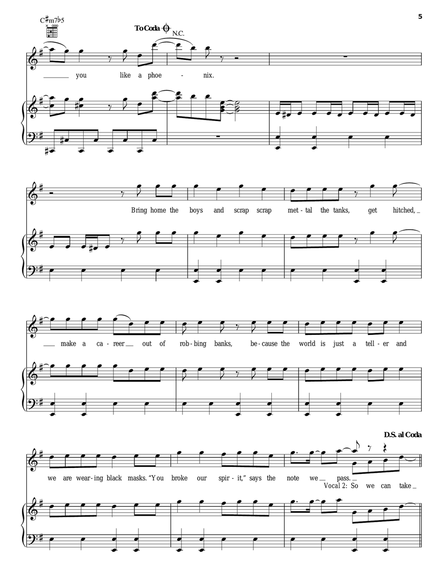 The Phoenix Acoustic Guitar scores gallery preview page 5