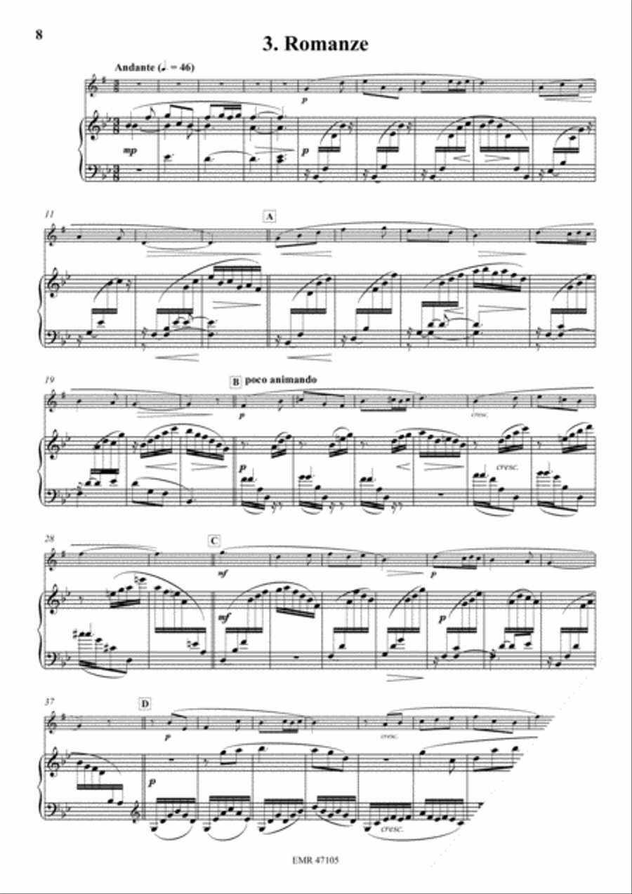 4 Humoresken Voice Solo scores gallery preview page 5