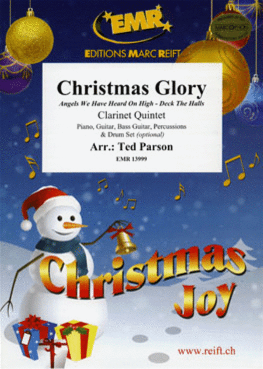 Christmas Glory Christmas Glory Clarinet Quintet scores gallery preview page 1
